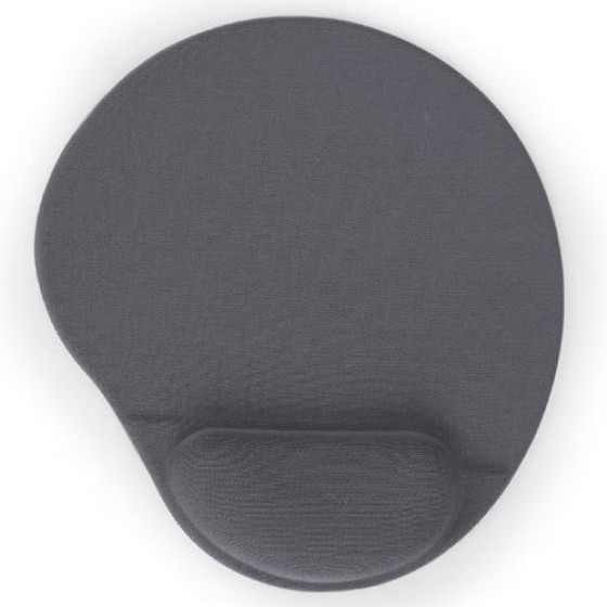 GEMBIRD GEL MOUSE PAD WITH WRIST REST GREY - (MP-GEL-GR)