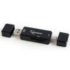 GEMBIRD MULTI-USB SD CARD READER BLACK - (UHB-CR3IN1-01)