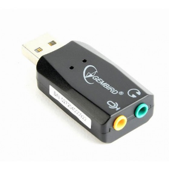 GEMBIRD PREMIUM USB SOUND CARD VIRTUS PLUS - (SC-USB2.0-01)