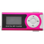 LAMTECH DIGITAL MP3 PLAYER 16GB WITH FM RADIO FUCHSIA - (LAM020137)