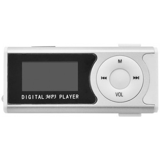 LAMTECH DIGITAL MP3 PLAYER 16GB WITH FM RADIO SILVER - (LAM020113)