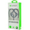 LAMTECH SPORT MOBILE EARPHONES WITH MIC BLACK - (LAM020212)