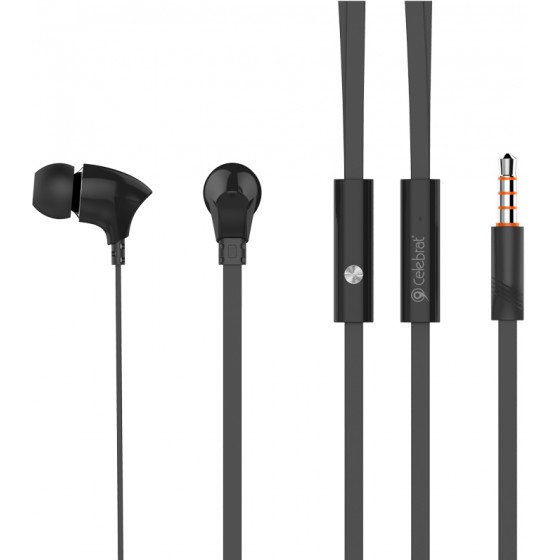CELEBRAT EARPHONES �� ��������� G3 ����� - (G3-BK)