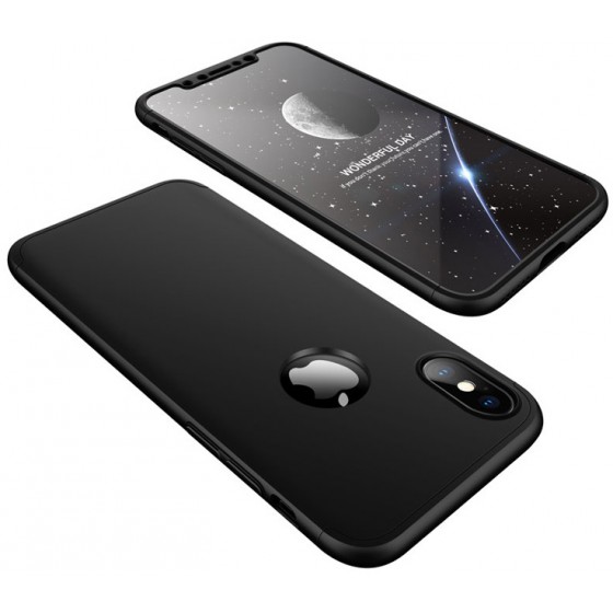 POWERTECH ���� 360� PROTECT ��� IPHONE X/XS ����� - (MOB-0976)