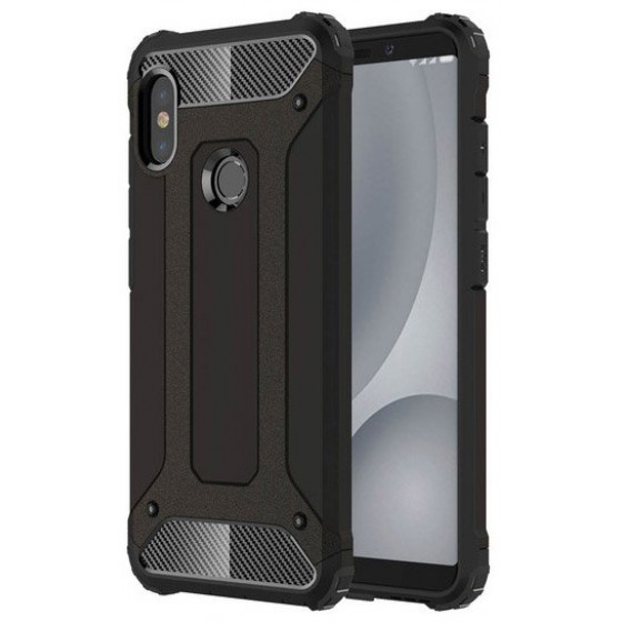 POWERTECH ���� HYBRID PROTECT ��� XIAOMI REDMI NOTE 5 ����� - (MOB-0988)