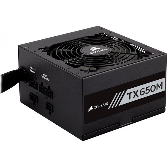 CORSAIR PSU 650W CMPSU-TX650MEU TX-M SEMI-MODULAR GOLD CERTIFIED - (CP-9020132-EU)
