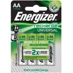 ENERGIZER AA-HR6/1300MAH/4TEM UNIVERSAL RECHARGEABLE - (F016556)