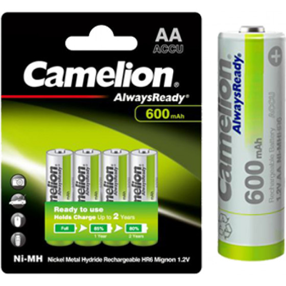 CAMELION ����������������� ��������� ALWAYS READY AA 4��� - (R06AA600MA-BP4)