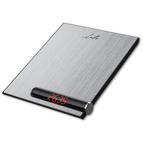 LIFE KITCHEN SCALE WITH INOX SURFACE - (KSC-001)