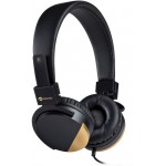 MELICONI SPEAK METAL BLACK STEREO HEADPHONE - (497456)