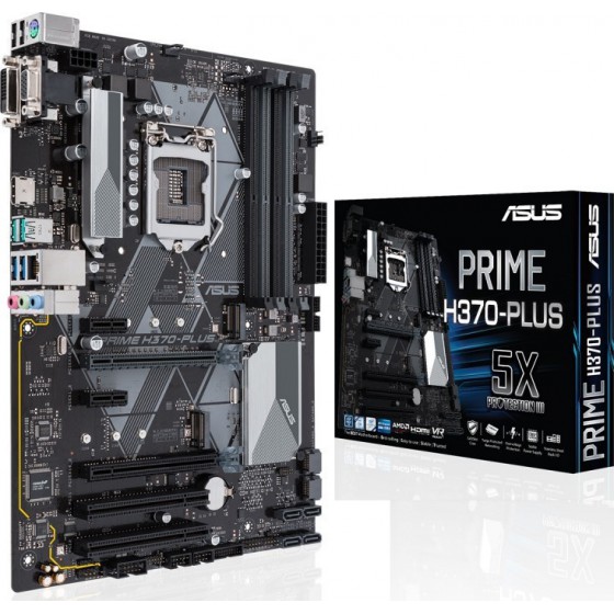 ASUS PRIME H370-PLUS - (90MB0WA0-M0EAY0)
