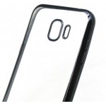 INOS ���� TPU ��� SAMSUNG J250F GALAXY J2 (2018) (DUAL SIM) ELECTROPLATE ULTRA SLIM 0.3MM DARK GREY - (5205598111229)