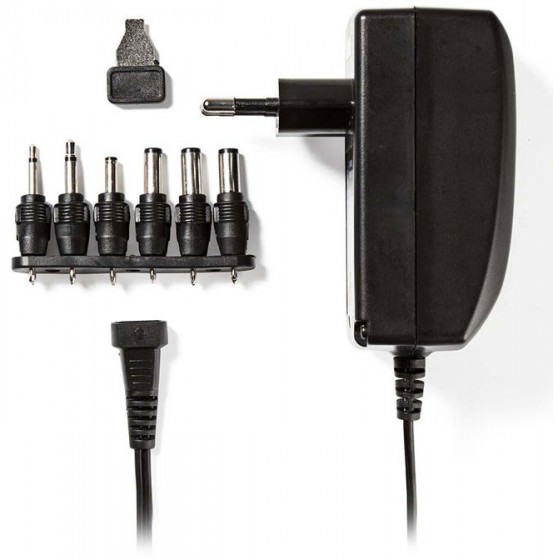 NEDIS UNIVERSAL AC POWER ADAPTER 3/4.5/6/7.5/9/12 VDC 2.25A - (ACPA007)