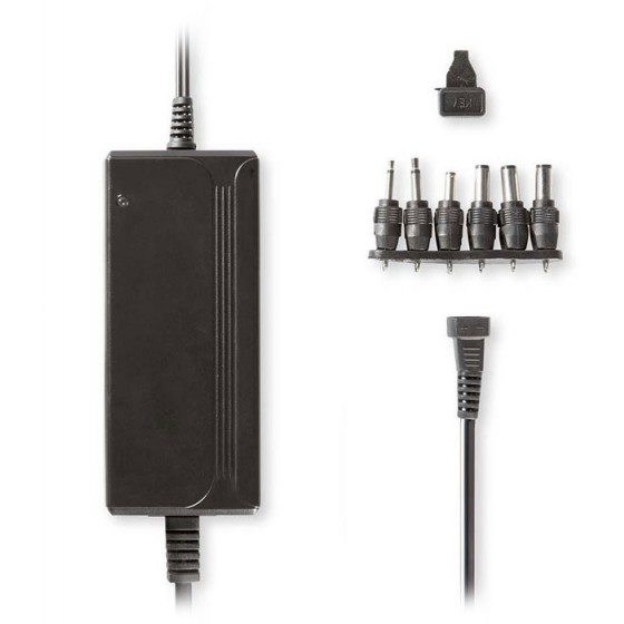 NEDIS UNIVERSAL AC POWER ADAPTER 5/6/7.5/9/12/13.5/15 VDC 2.4A - 3.0A - (ACPA004)