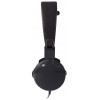 NEDIS WIRED HEADPHONES ON-EAR FOLDABLE 1.2M ROUND CABLE BLACK - (HPWD1100BK)
