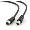 CABLEXPERT TV PLUG TO TV SOCKET 5M BLACK - (CCV-515-5M)