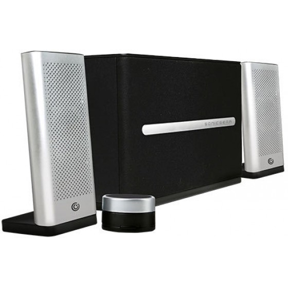 SONIC GEAR 2.1 HI-FI BLUETOOTH SPEAKERS SPACE 7 SILVER - (S7S)