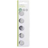 NEDIS LITHIUM BUTTON CELL BATTERY CR2032 3V 5 PIECES BLISTER - (BALCR20325BL)