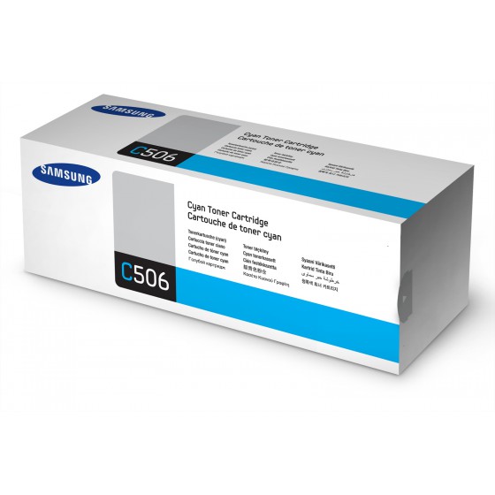 SAMSUNG CLT-C506S CYAN TONER - (SU047A)