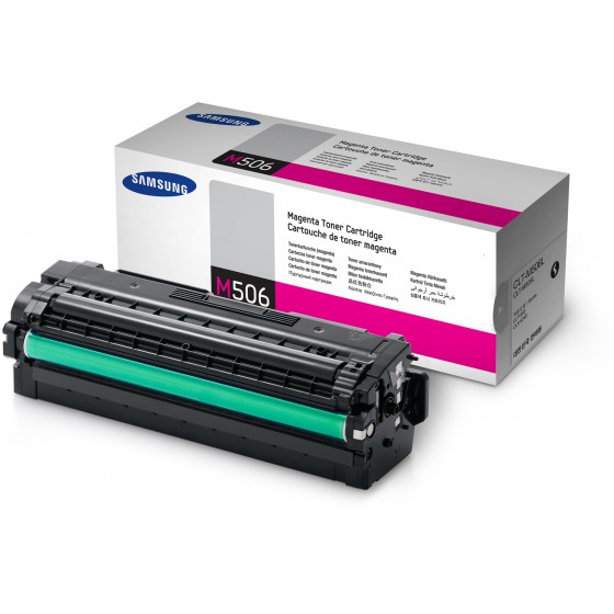 SAMSUNG CLT-M506L HIGH YIELD MAGENTA TONER - (SU305A)