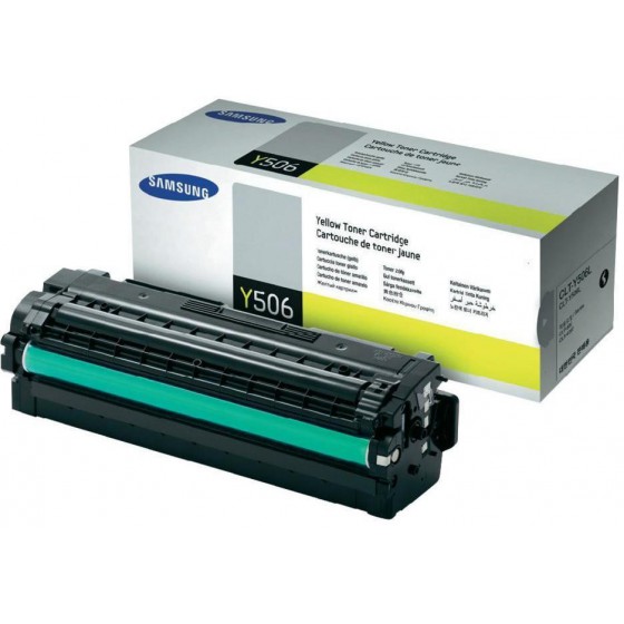 SAMSUNG CLT-Y506L HIGH YIELD YELLOW TONER - (SU515A)