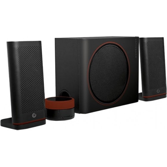 SONIC GEAR 2.1 HI-FI BLUETOOTH SPEAKERS SPACE 5 MAROON - (S5M)