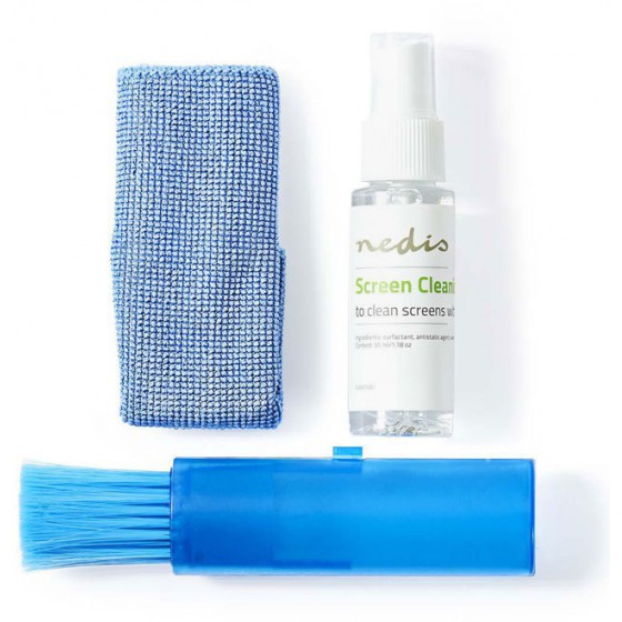 NEDIS SCREEN CLEANER KIT FOR TV & SMARTPHONES 35ML - (CLSN110BU)