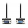 NEDIS VGA MALE - VGA FEMALE 2.0M BLACK - (CCGP59100BK20)