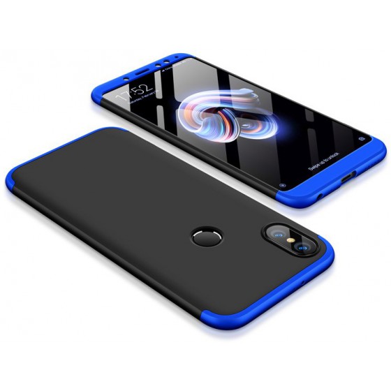 POWERTECH ���� 360� PROTECT ��� XIAOMI REDMI NOTE 5 �����-���� - (MOB-1034)