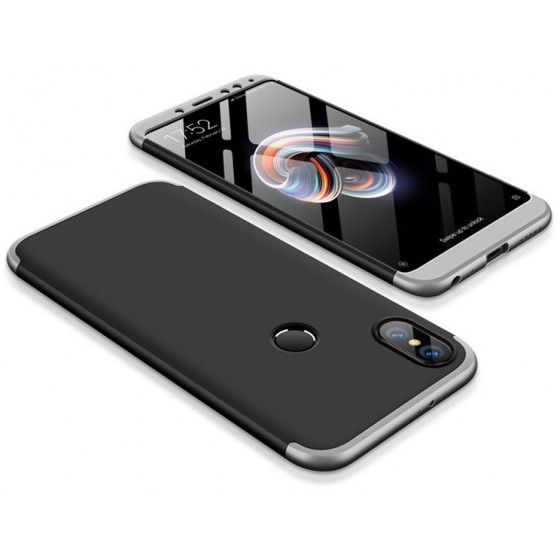 POWERTECH ���� 360� PROTECT ��� XIAOMI REDMI NOTE 5 �����-����� - (MOB-0934)
