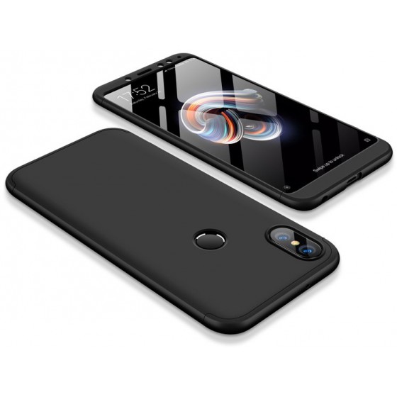 POWERTECH ���� 360� PROTECT ��� XIAOMI REDMI NOTE 5 ����� - (MOB-1035)