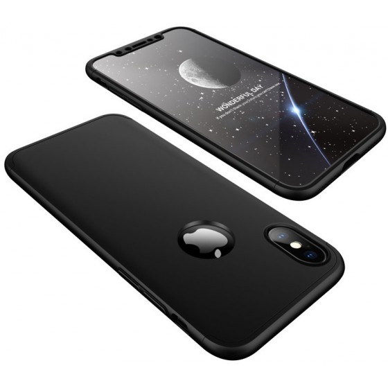 POWERTECH ���� 360� PROTECT ��� IPHONE XS/X ����� - (MOB-1029)