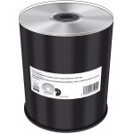MEDIARANGE CD-R 700MB 80MIN 52X SILVER UNPRINTED/BLANK BLACK DYE CAKE 100��� - (MR285)