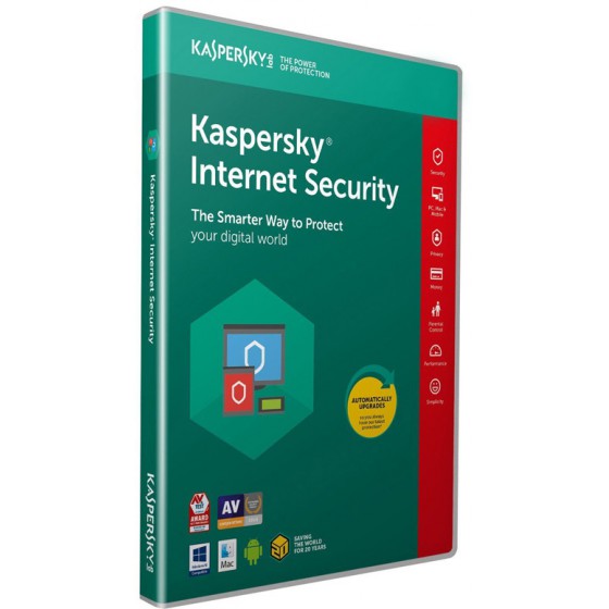 KASPERSKY INTERNET SECURITY 2019 1 ����� 1 ���� EU - (KL1941U5AFS-8MSB)