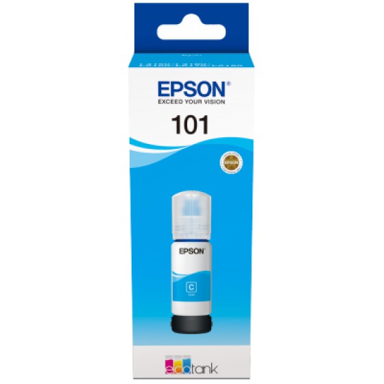 EPSON 101 ECOTANK CYAN INK BOTTLE - (C13T03V24A)