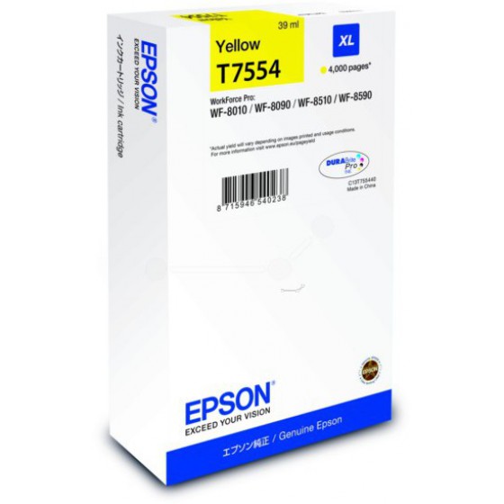 EPSON T7554 XL YELLOW - (C13T755440)