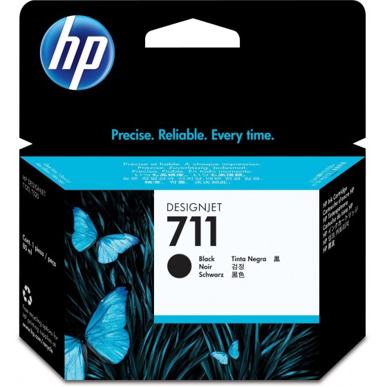 HP NO 711 BLACK 80ML - (CZ133A)