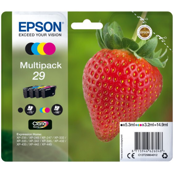 EPSON 29 4-COLOR MULTIPACK - (C13T29864012)