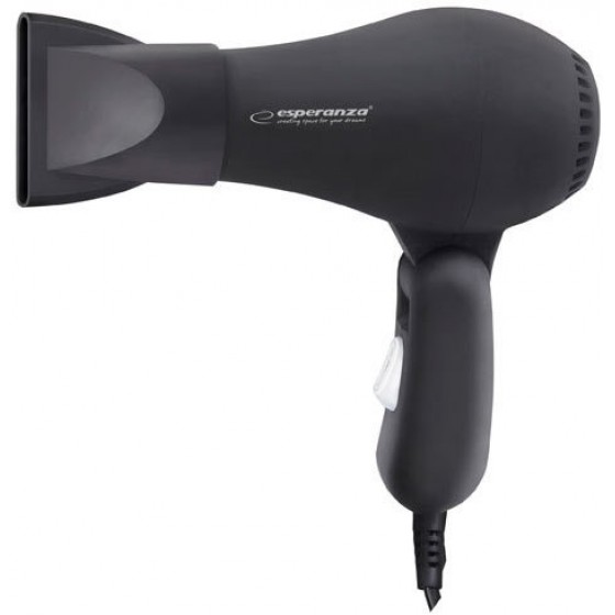 ESPERANZA HAIR DRYER AURORA 750W BLACK - (EBH003K)