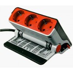 HEITECH POWER STRIP 3-GANG CLIP STRAP FOR STAIRS - (HEI003592)