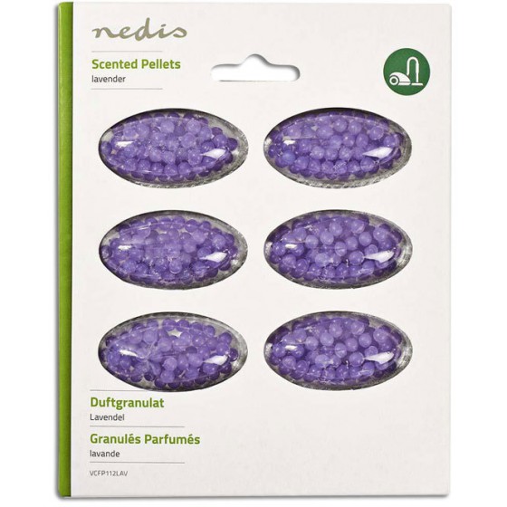 NEDIS VACUUM CLEANER FRAGRANCE PEARLS LAVENDER 6 PIECES - (VCFP112LAV)