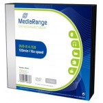 MEDIARANGE DVD-R 4.7GB 16X SLIMCASE PACK 5��� - (MR418)