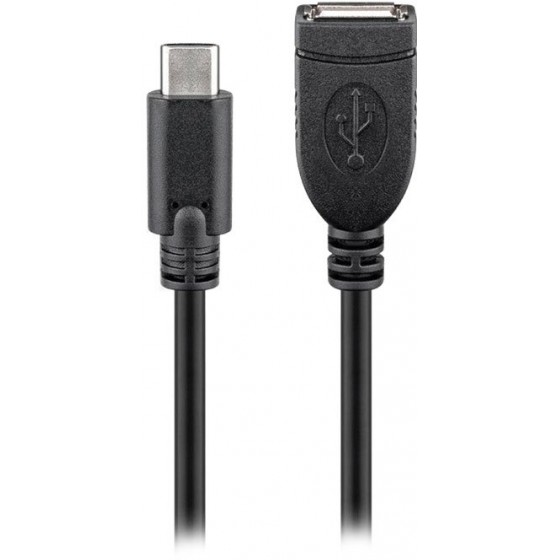 GOOBAY 55470 USB-C EXTENSION CABLE BLACK