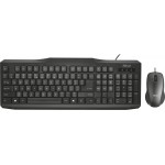 TRUST CLASSICLINE WIRED KEYBOARD AND MOUSE - (23008)
