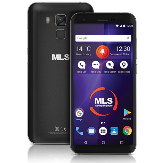MLS RANGE 4G 16GB DUAL SIM BLACK