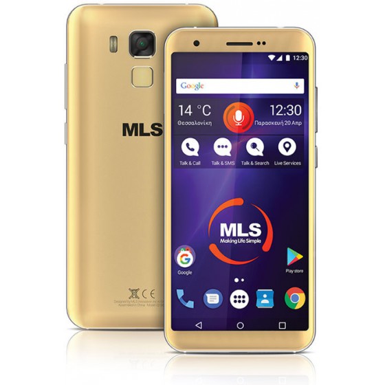 MLS RANGE 4G 16GB DUAL SIM CHAMPAGNE