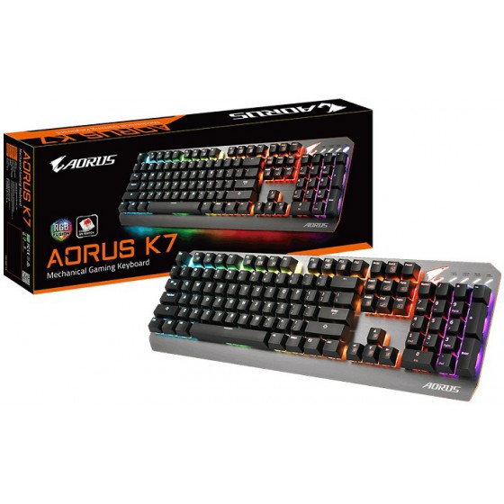 GIGABYTE KEYBOARD GAMING MECHANICAL AORUS K7 - (GK-AORUS K7)