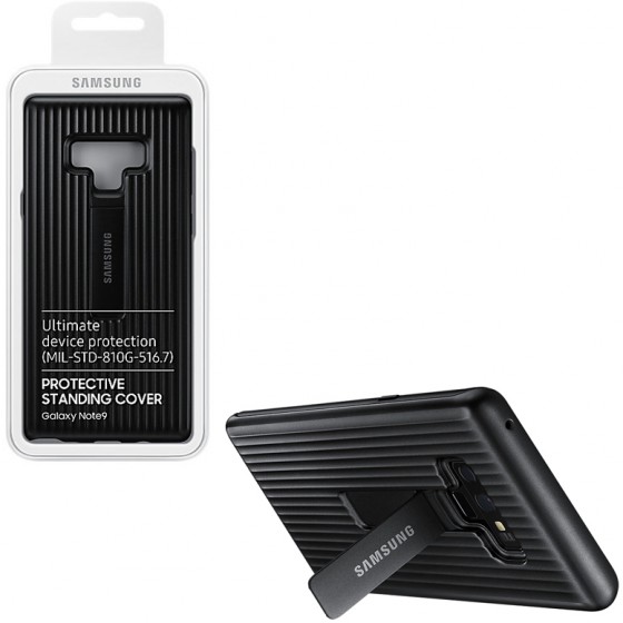 ������ ���� SAMSUNG STANDING COVER BLACK ��� NOTE 9 N960 BLISTER - (EF-RN960CBEGWW)