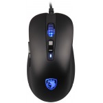 SADES ��������� GAMING MOUSE MUSKET S15 ����� - (SA-S15-BK)