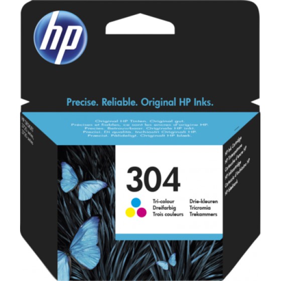 HP NO 304 TRI-COLOR INK - (N9K05AE)